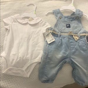 Oshkosh Baby Separates sold as a set. 3m girl